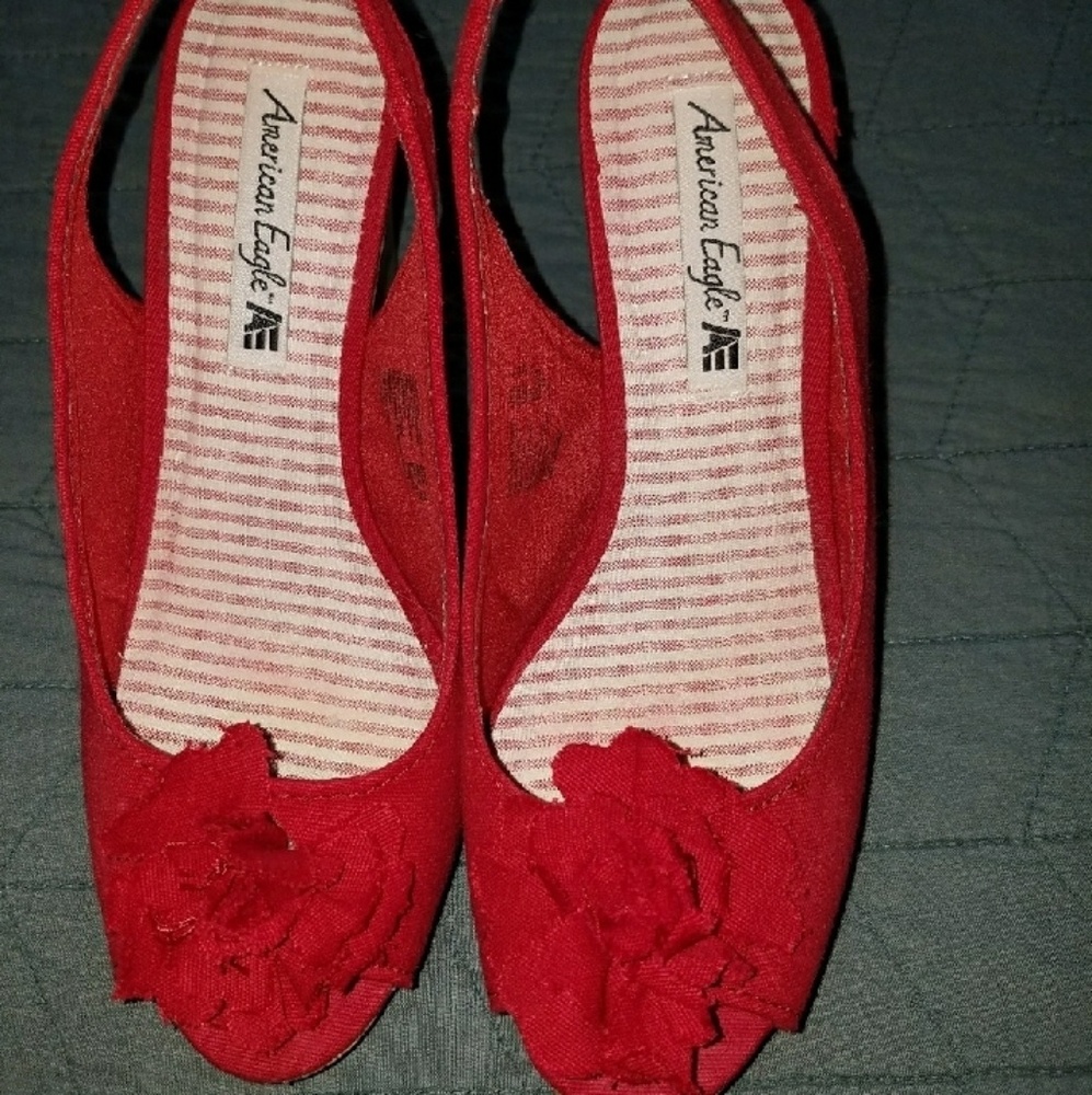 Cute Red Wedges